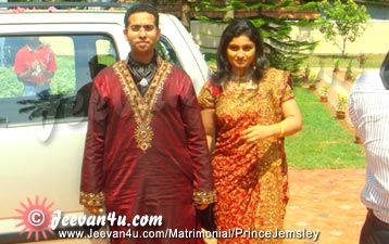 Prince Jemsley Kerala betrothal Pics